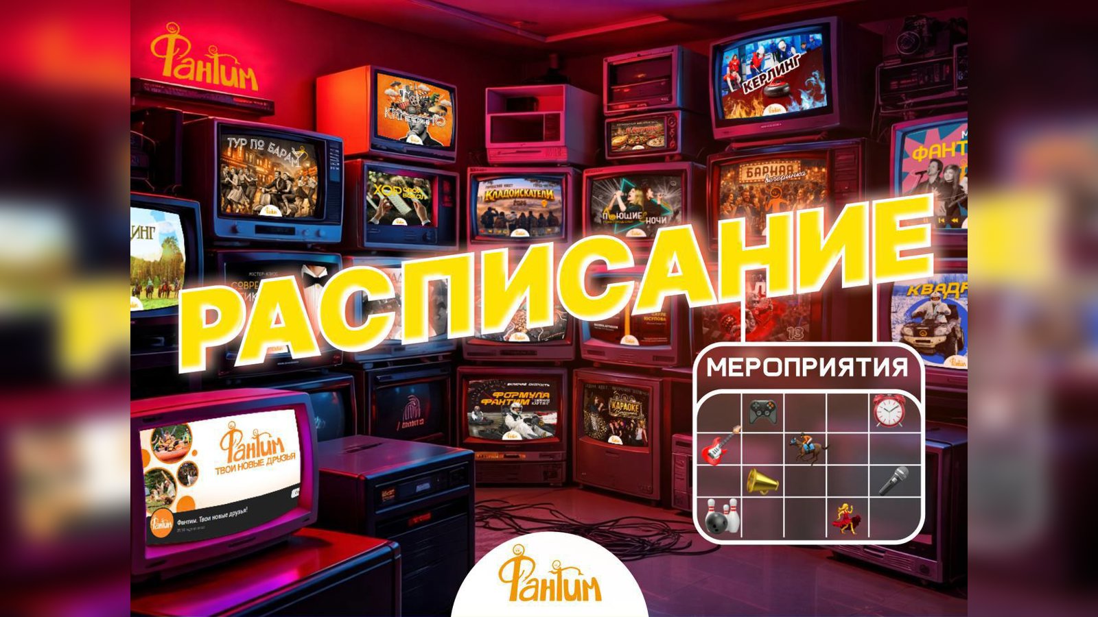 Расписание на лето