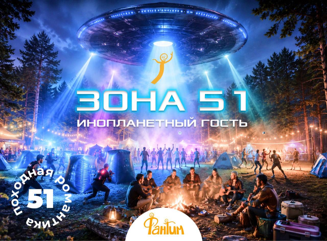 Походная Романтика 51. "Зона 51. Инопланетный гость"