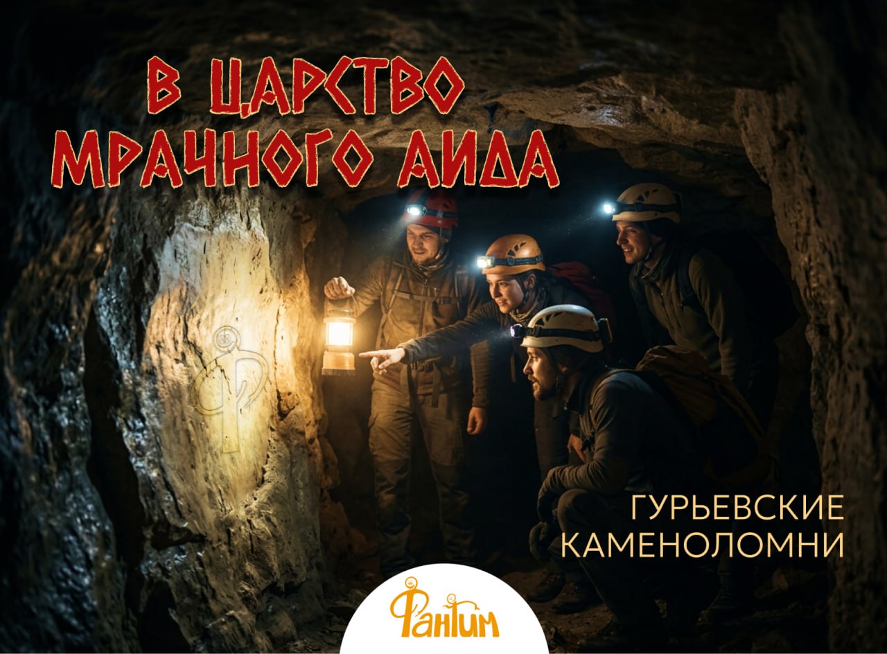 В царство мрачное Аида. Поход в Гурьевские каменоломни